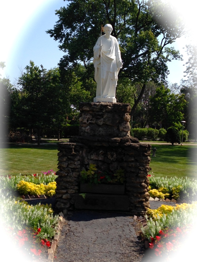 The Motherhouse grounds...