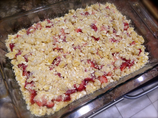 Crumble The Remaining Dough Over The Berries...