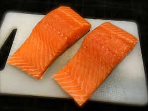 Two Six Ounce Salmon Filets