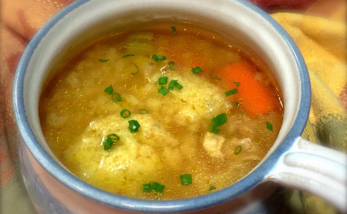Mom's Chicken Soup With Dumplings… – You Betcha Can Make This!